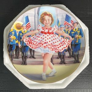 Shirley Temple Plate Cheer